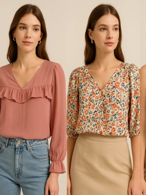 Kadın Bluz Modelleri Nasıl Kombinlenir? Gardırobunuzda Olması Gereken 5 Parça