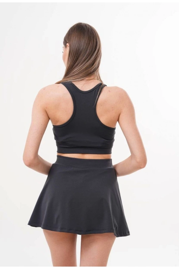 Kadın Etek Tayt Crop Tenis İkili Takım