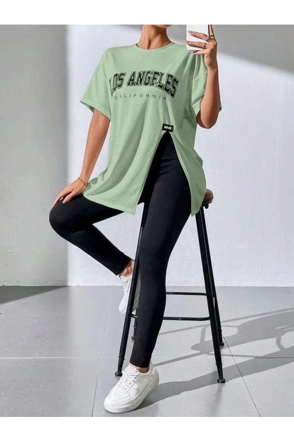 Kadın Tayt Tshirt 2li Takım Los Angeles