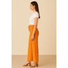 Kadın Yazlık Pantolon Viskon Kumaş Turuncu Renk