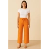 Kadın Yazlık Pantolon Viskon Kumaş Turuncu Renk