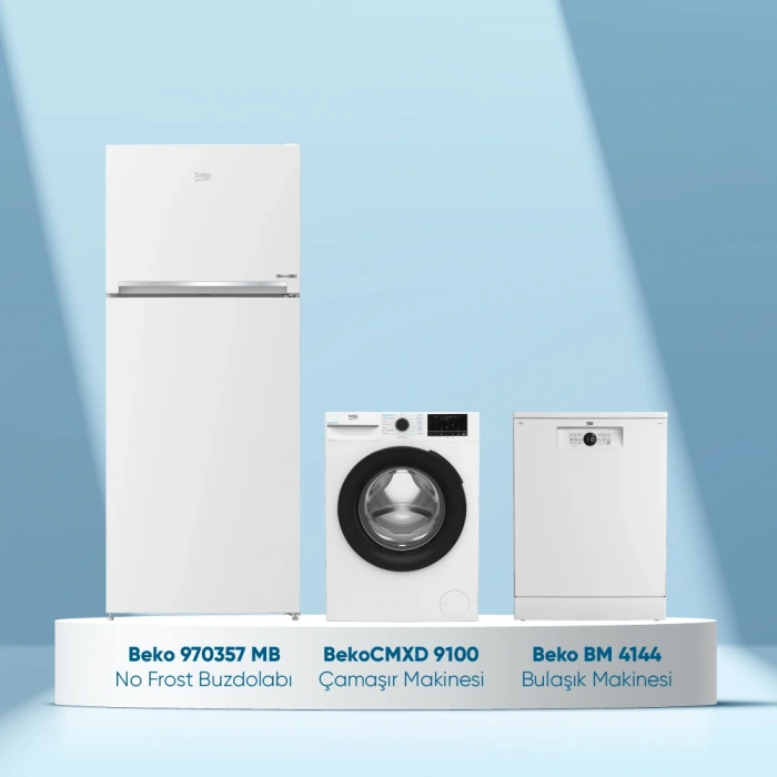 Beko 3lü Beyaz Eşya Çeyiz seti
