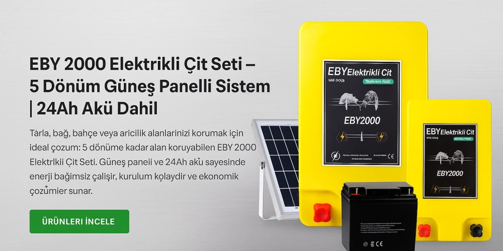 Elektrikli Çit Kurulumu