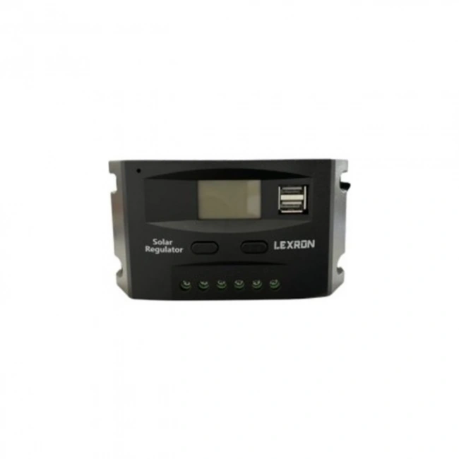 Lexron 10A PWM Şarj Kontrol Cihazı | 12V-24V Solar Sistem