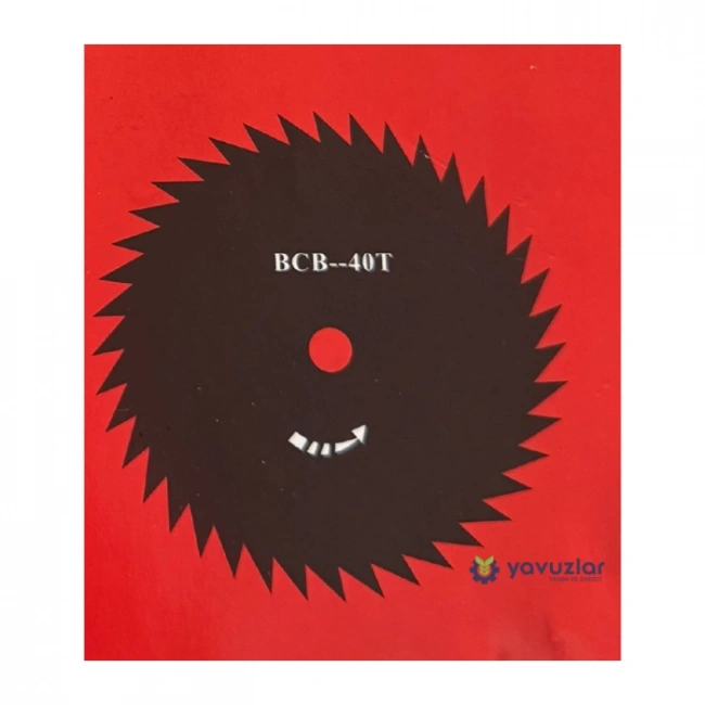 Motorlu Tırpan İçin Daire Testere Bıçak – Ot ve Ağaç Kesim Uyumlu