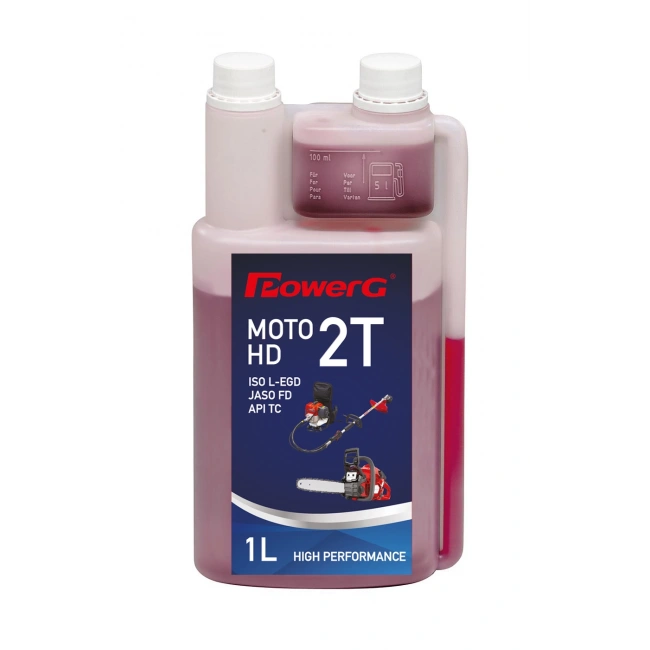 Powerg 1 Litre 2 Zamanlı Motor Yağı – Ölçekli Ambalaj