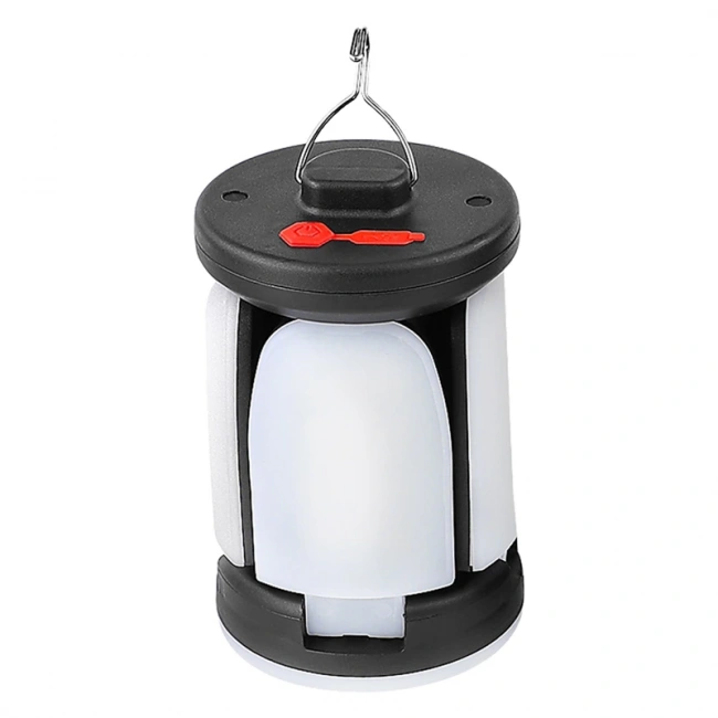 Powermaster 150W Kamp Lambası – USB Şarjlı 4 Kanatlı LED Işık