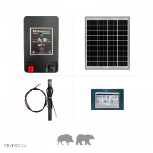EBY Pro Elektrikli Çit Güneş Enerjili 14 AH Akülü