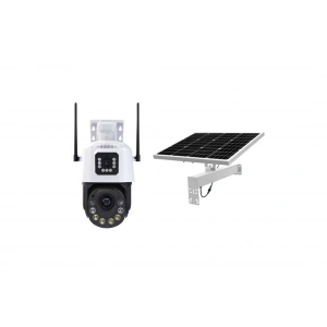INOX-215 4G Solar Kamera – 36X Zoom, Çift Lens, 60W Panel