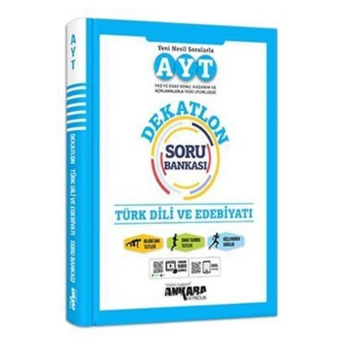Ayt Türk Dili Ve Edebiyat  dekatlon Soru Bankası Ankara Yayınları