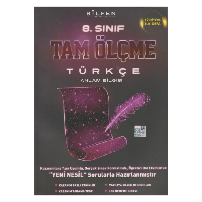 8. Sınıf Türkçe Tam Ölçme Yeni