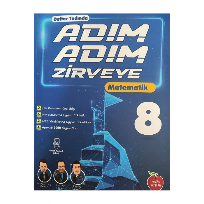 2024 Adım Adım Zirveye 8.sınıf Matematik Yeni Nesil Defter Tadında