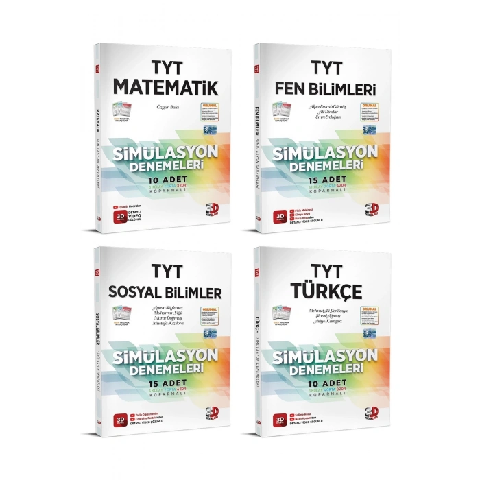 2024 Tyt Matematik Türkçe Fen Sosyal Deneme Seti