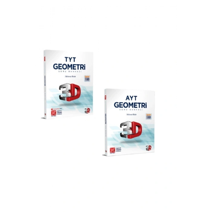 3d Tyt-ayt Geometri Soru Bankası Seti