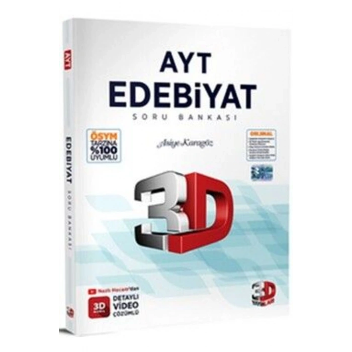 3D Yayınları AYT Edebiyat Soru Bankası