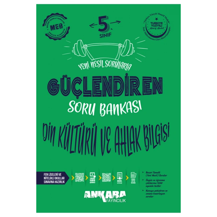 5. Sınıf Güçlendiren Din Kültürü ve Ahlak Bilgisi Soru Bankası