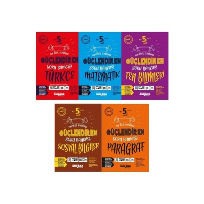 5. Sınıf Güçlendiren Soru Bankası Set (5 Kitap)