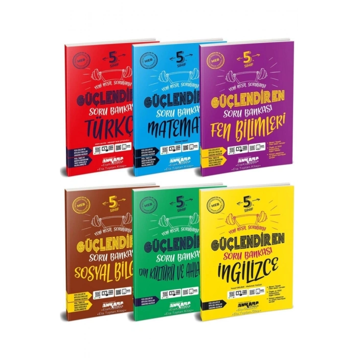 5. Sınıf Güçlendiren Tüm Dersler Soru Bankası Seti