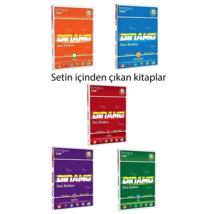 5. Sınıf Tüm Dersler Dinamo Soru Bankası Seti