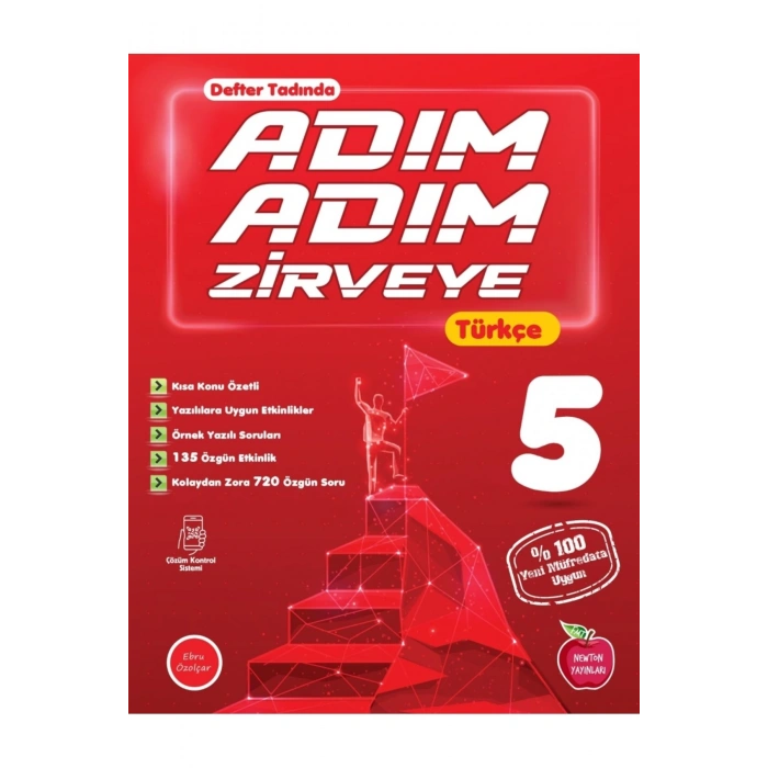 5.Sınıf Adım Adım Zirveye Matematik+Fen Bilimleri+Türkçe Soru Bankası (3 Kitap)