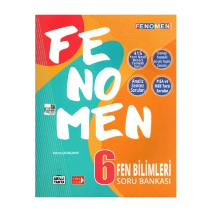 6. Sınıf Fen Bilimleri Fenomen B Soru Bankası Fenomen Yayınları