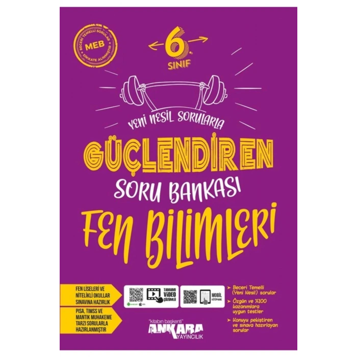 6. Sınıf Fen Bilimleri Güç. Soru Bankası
