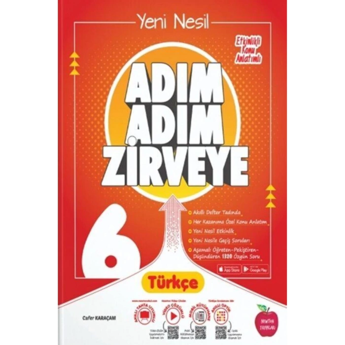 6. Sınıf Türkçe Adım Adım Zirveye Soru Bankası Newton Yayınları