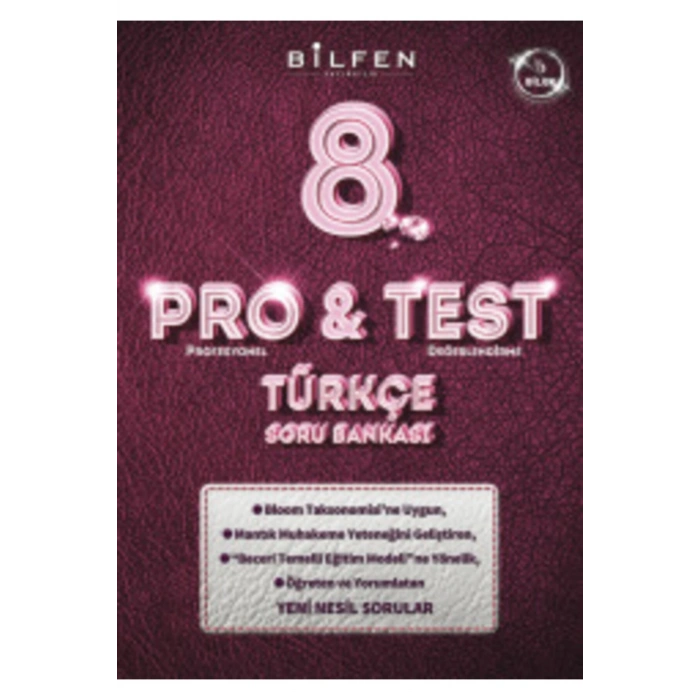 6. Sınıf Türkçe Protest Soru Bankası Bilfen Yayıncılık