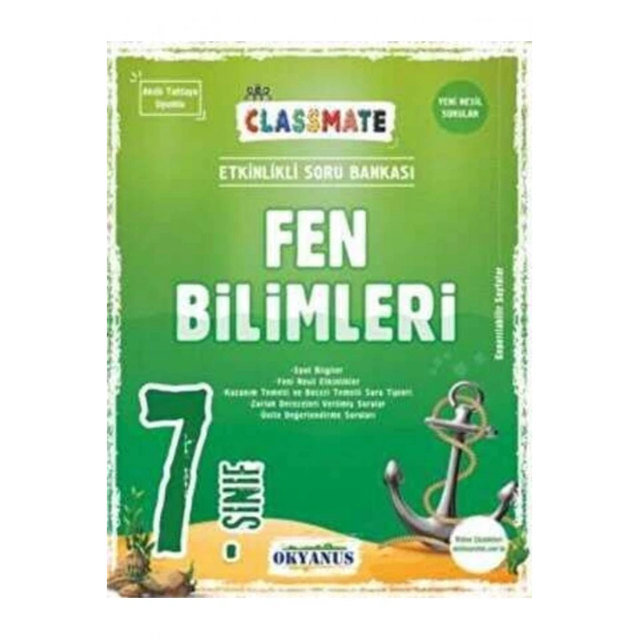 7. Sınıf Classmate Fen Bilimleri Soru Bankası