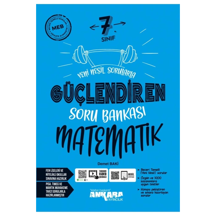7. Sınıf Güçlendiren Türkçe + Matematik + Fen Bilimleri + Sosyal Bilgiler Soru Bankası