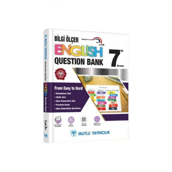 7. Sınıf Ingilizce Bilgi Ölçer Soru Bankası