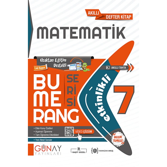 7. Sınıf Matematik Etkinlikli Bumerang Serisi