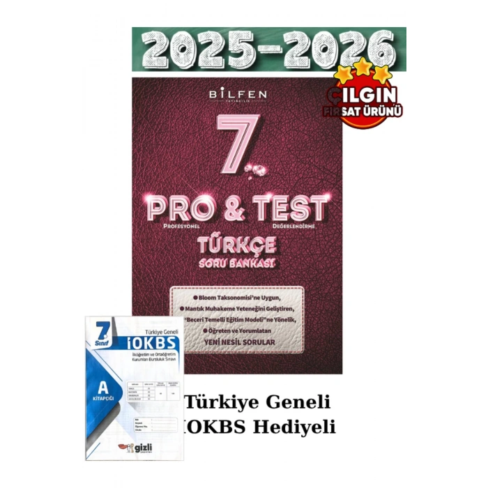 7. Sınıf Protest Türkçe Soru Bankası