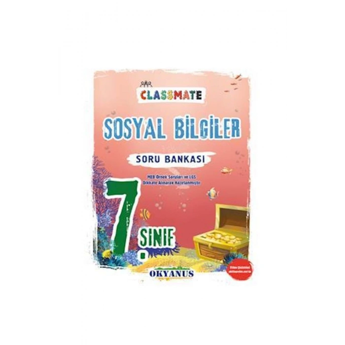 7. Sınıf Sosyal Bilgiler Classmate Soru Bankası