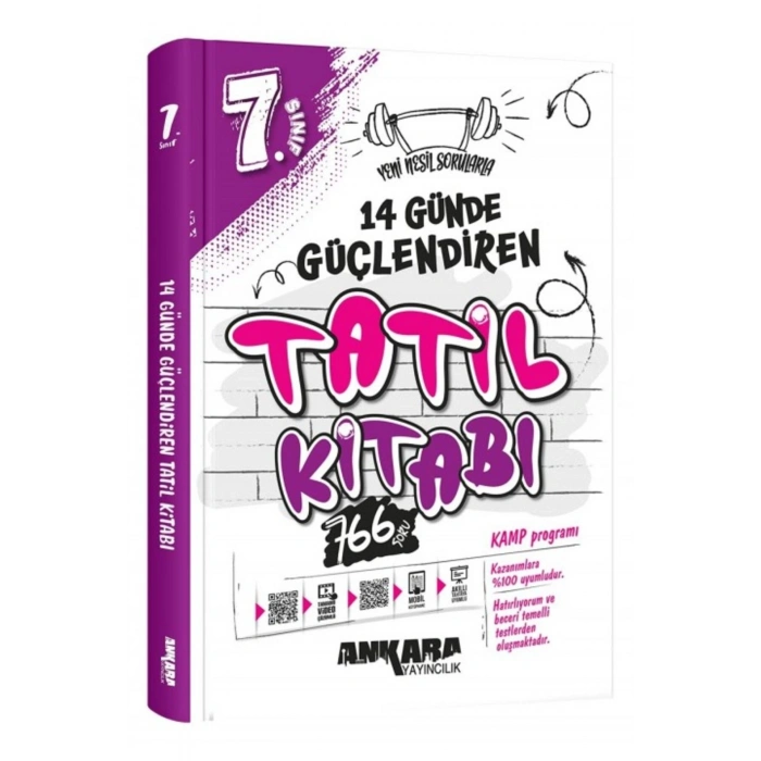 7.Sınıf 14 Günde Güçlendiren Tatil Kitabı