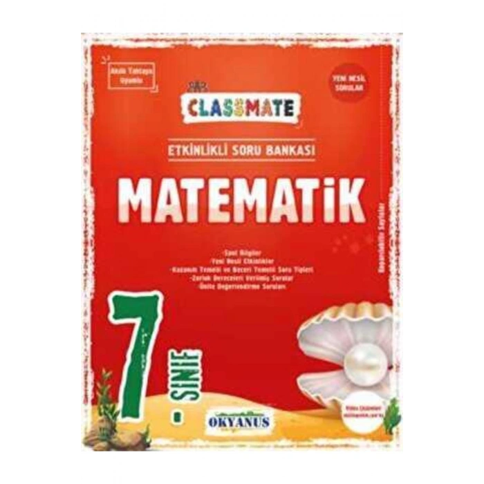 7.sınıf Classmate Matematik Soru Bankası