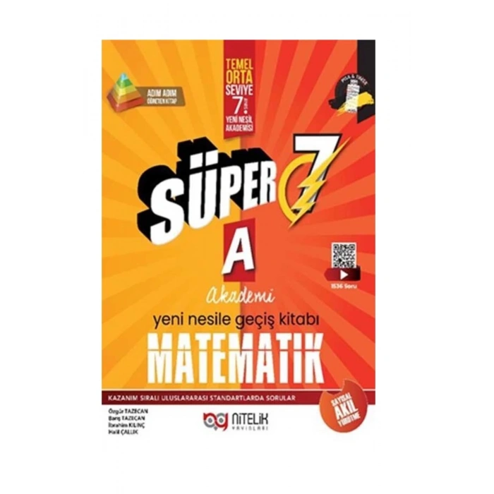 7.SINIF SÜPER MATEMATİK SORU KİTABI (A)
