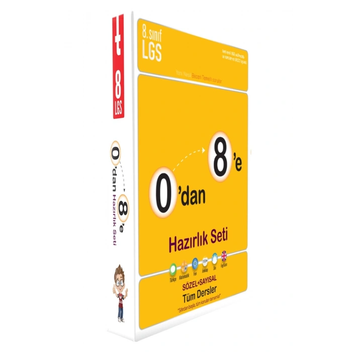 8. Sınıf 0dan 8e Hazırlık Seti