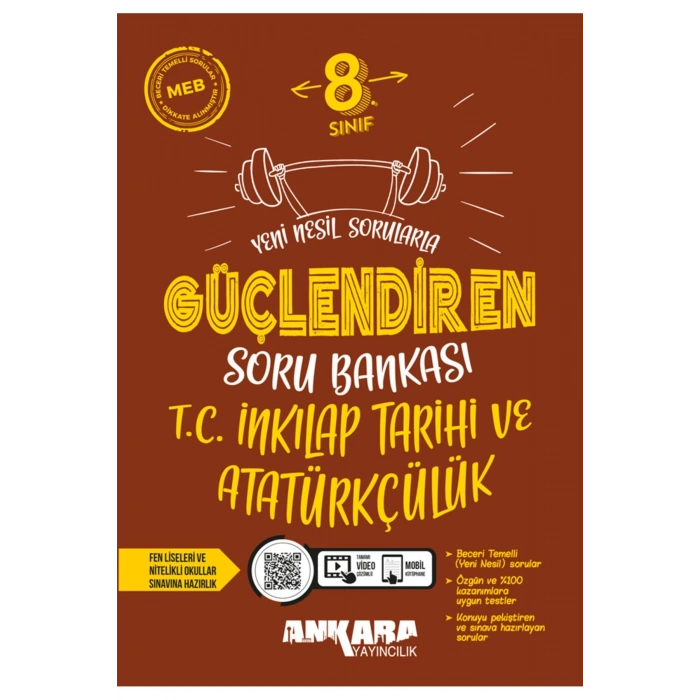 8. Sınıf 2025 İnkılap Tarihi ve Atatürkçülük Güçlendiren Soru Bankası