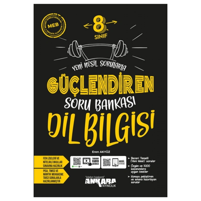 8. Sınıf Dil Bilgisi Güçlendiren Soru Bankası