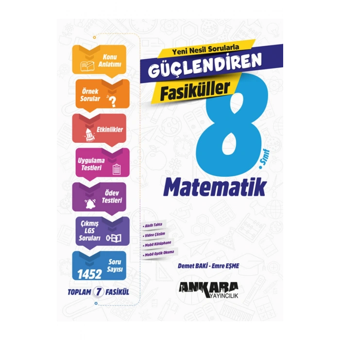 8. Sınıf Güçlendiren Matematik Fasikül Soru Bankaları Set