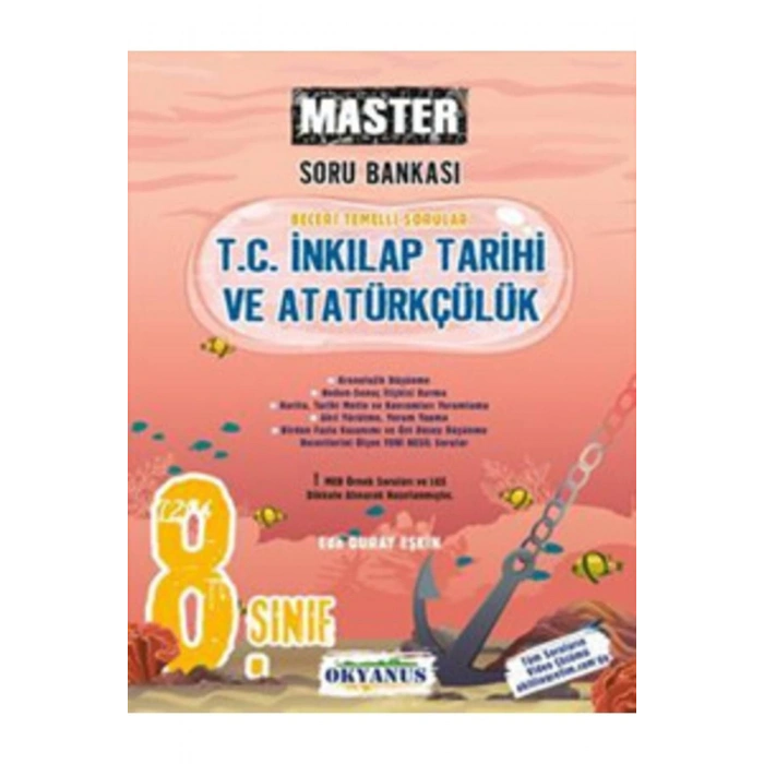 8. Sınıf Master T. C. Inkılap Tarihi Ve Atatürkçülük Soru Bankası - Okyanus