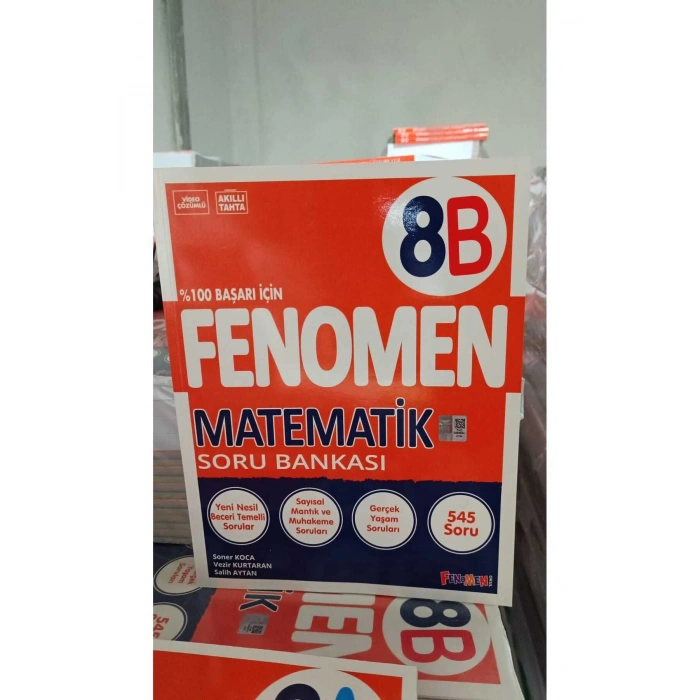 8. Sınıf Matematik Soru Bankası Fenomen-A-B 2023
