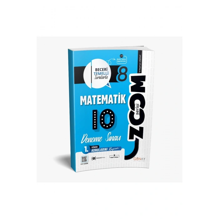 8. Sınıf Matematik Zoom 1. Dönem 10lu Deneme