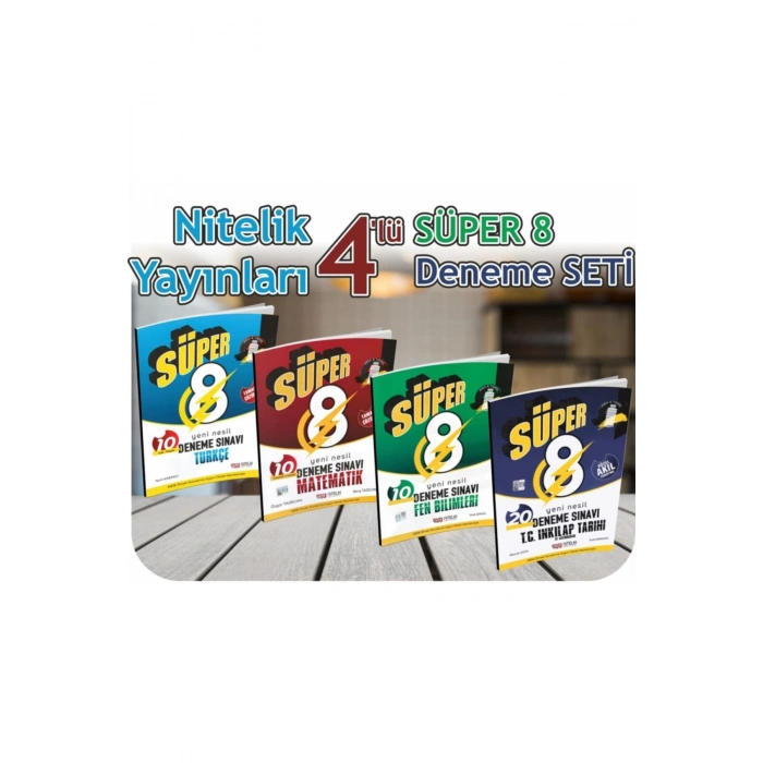 8. Sınıf Branş Türkçe Matematik Fen Inkılap Deneme Seti