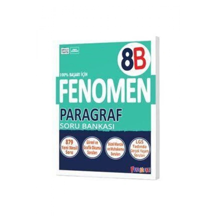 8.Sınıf Fenomen A Matematik + B Matematik + B Paragraf Soru Bankası Seti