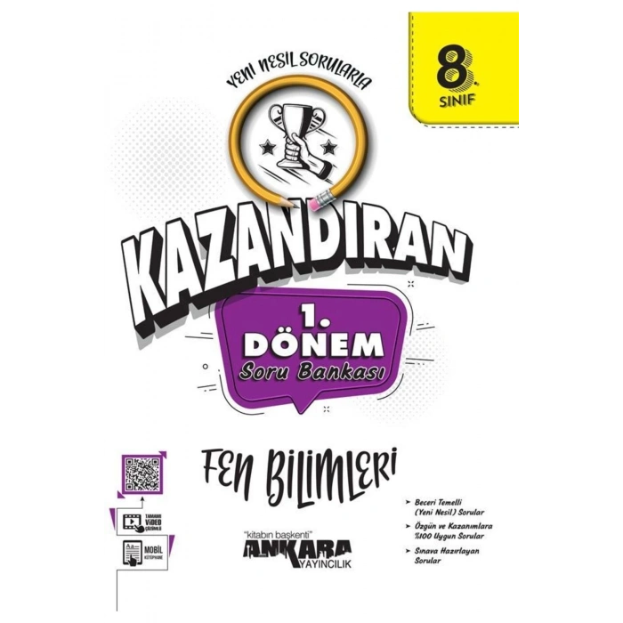 Ankara 8.sınıf Lgs 1.dönem Kazandıran Fen Bilimleri Soru Bankası