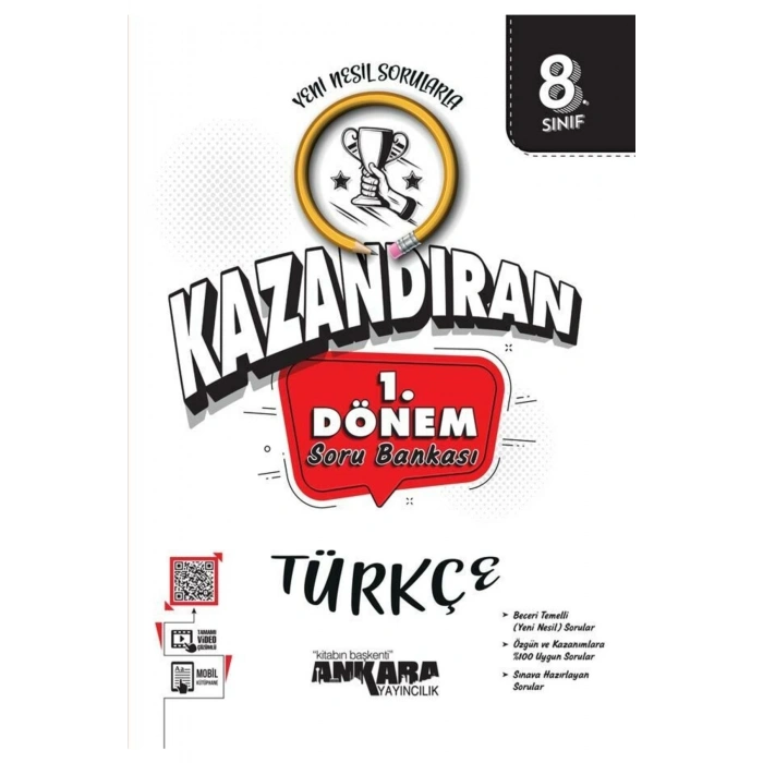 Ankara 8.sınıf Lgs 1.dönem Kazandıran Türkçe Soru Bankası