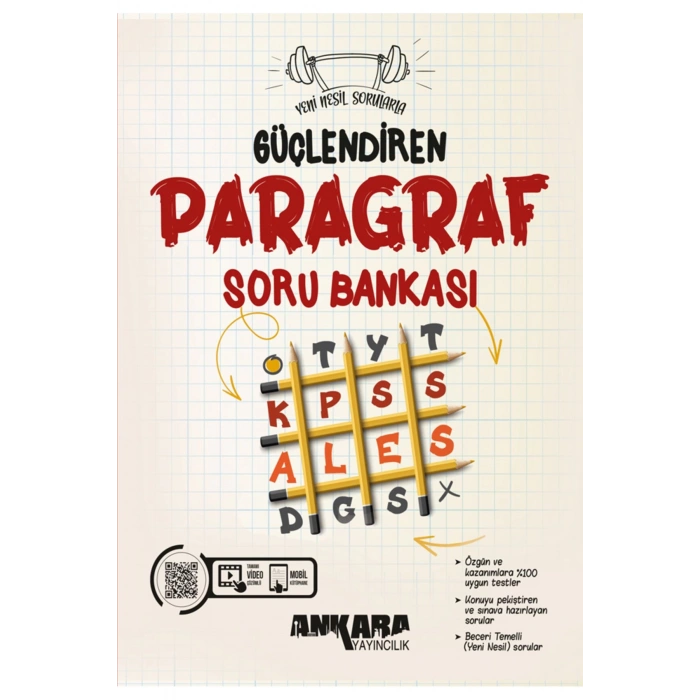 ANKARA YKS- KPSS-ALES-DGS GÜÇLENDİREN PARAGRAF SORU BANKASI