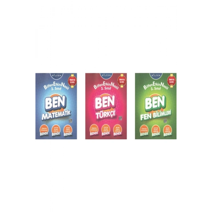 Bilfen 3.sınıf Ben Serisi 3lü Set (m-t-f)